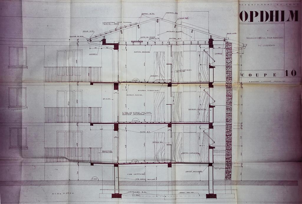 ensemble de 44 logements programme Rapatriés