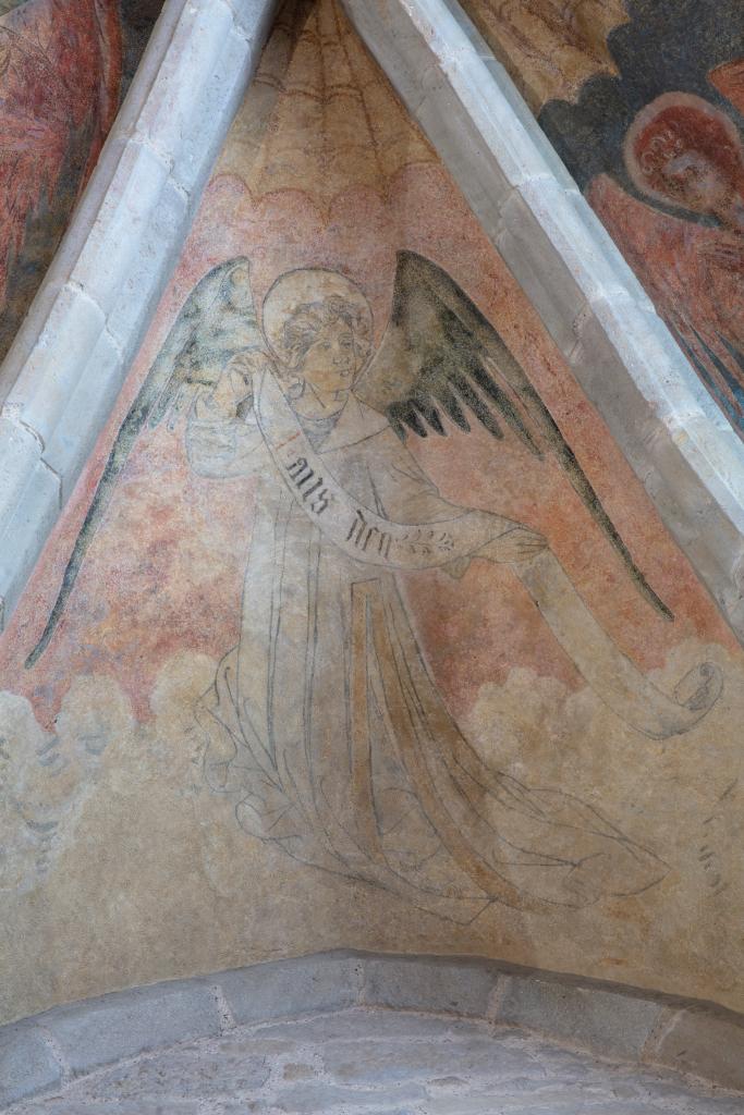Peintures monumentales de la voûte de la chapelle du Saint-Sacrement