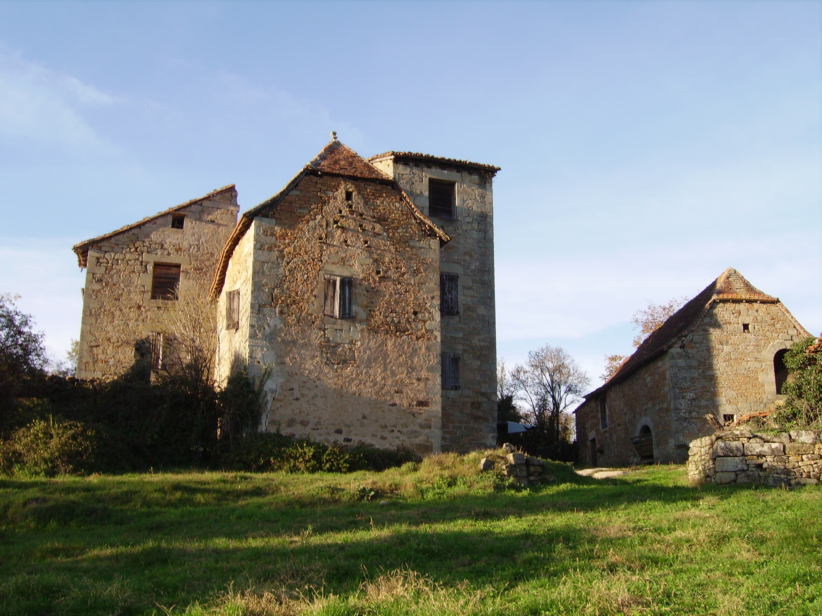 manoir, ferme