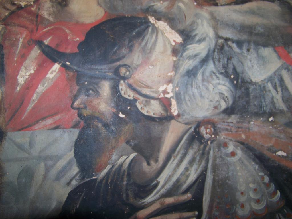 Les peintures murales du studiolo