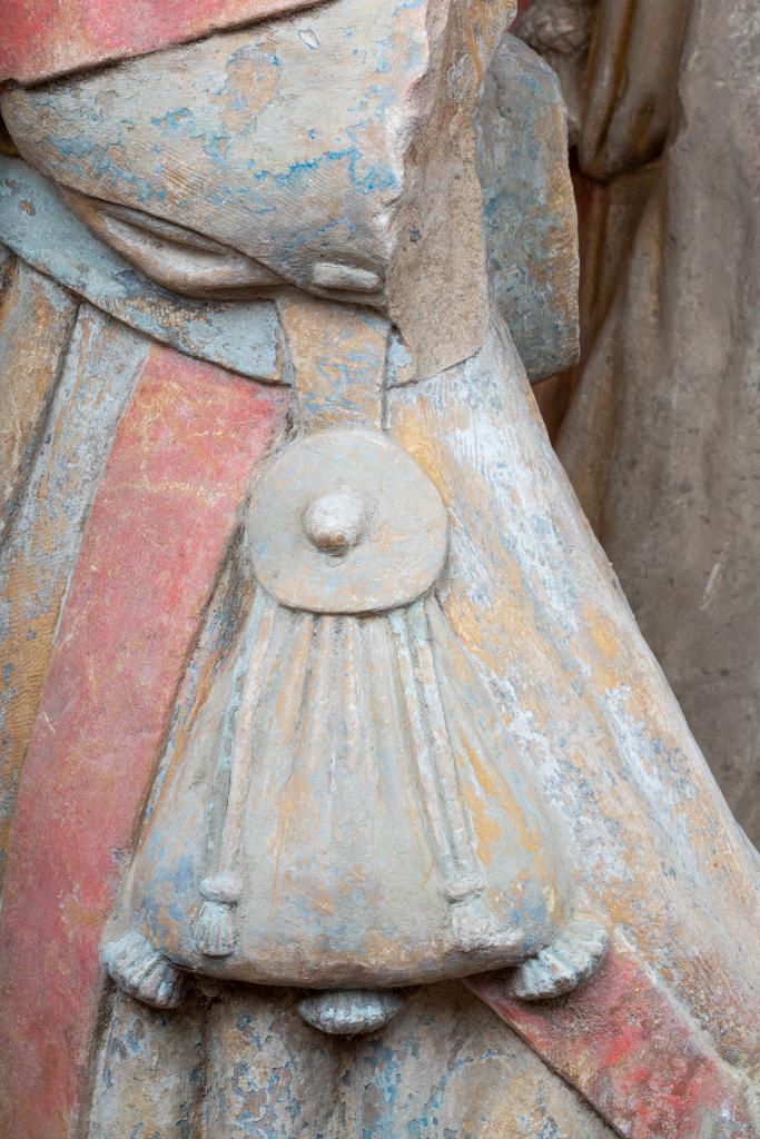 groupe sculpté de la Mise au tombeau