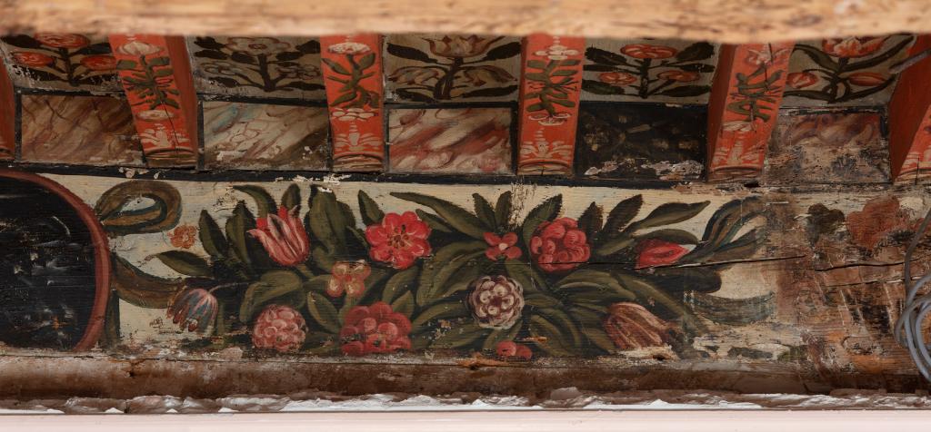 ensemble des peintures monumentales du château