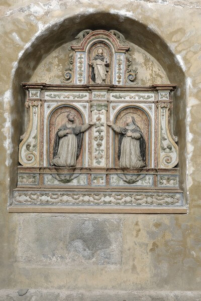 Retable : Saint Dominique et Sainte Catherine de Sienne