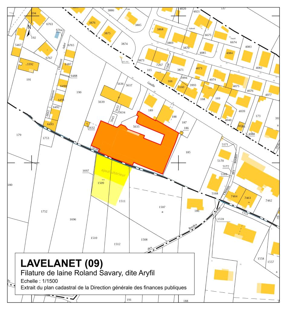 filature de laine Roland Savary, dite Aryfil