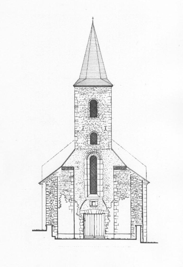 prieuré de grandmontains Notre-Dame, actuellement église paroissiale