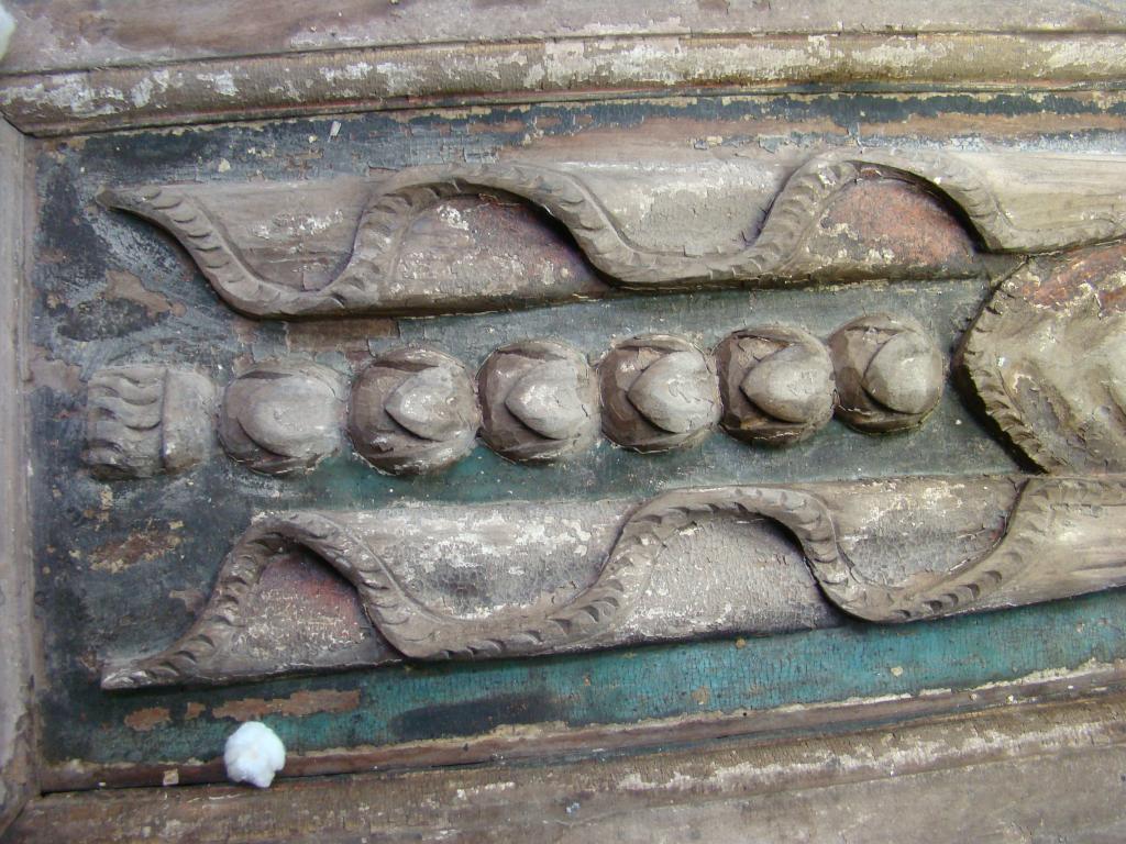cheminée, avec tableau d'Elie sur son chariot de feu