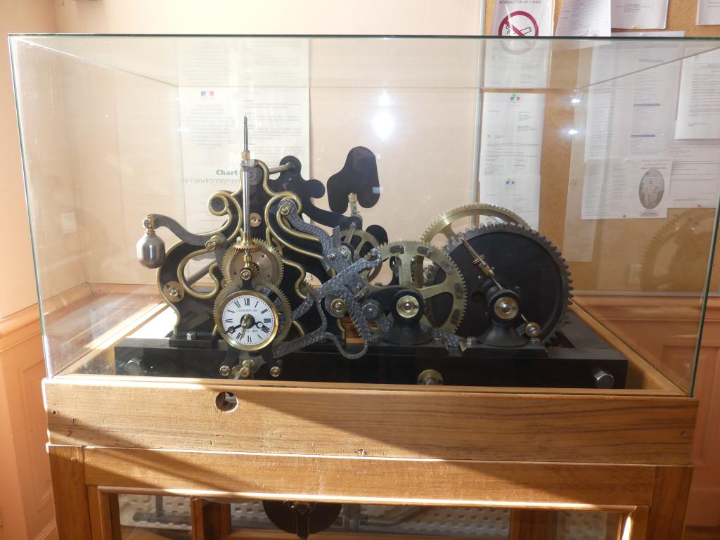 mécanisme d'horloge
