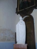 statue (petite nature) : Saint Laurent