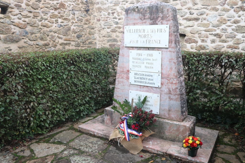 Monuments aux Morts de la commune de Clara-Villerach