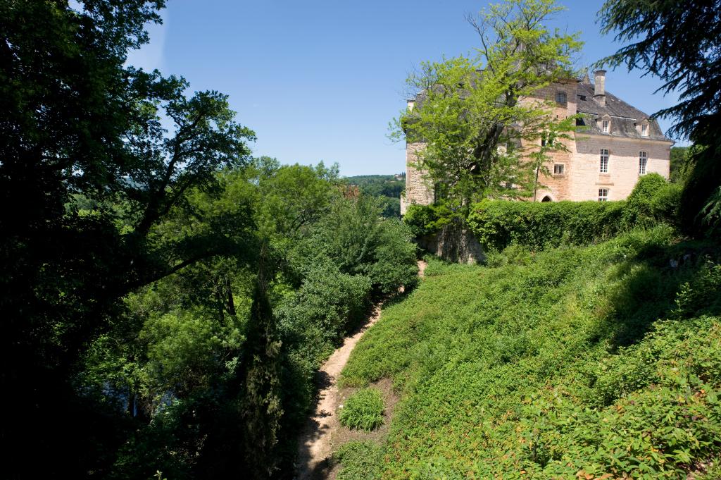 jardin d'agrément du château de la Treyne