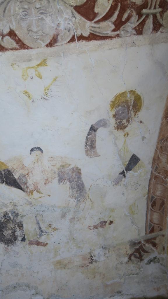 Les peintures monumentales de la chapelle nord
