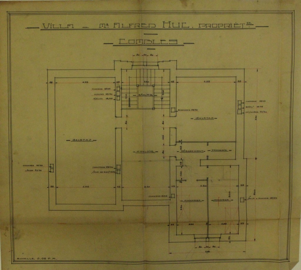 demeure ou villa de l'industriel Alfred Huc