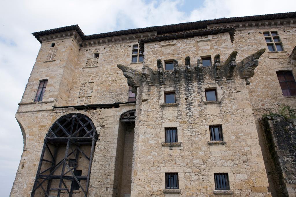 ensemble des bâtiments du château