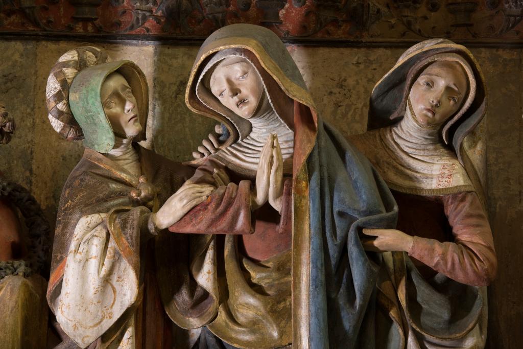 haut-relief : mise au tombeau (la)