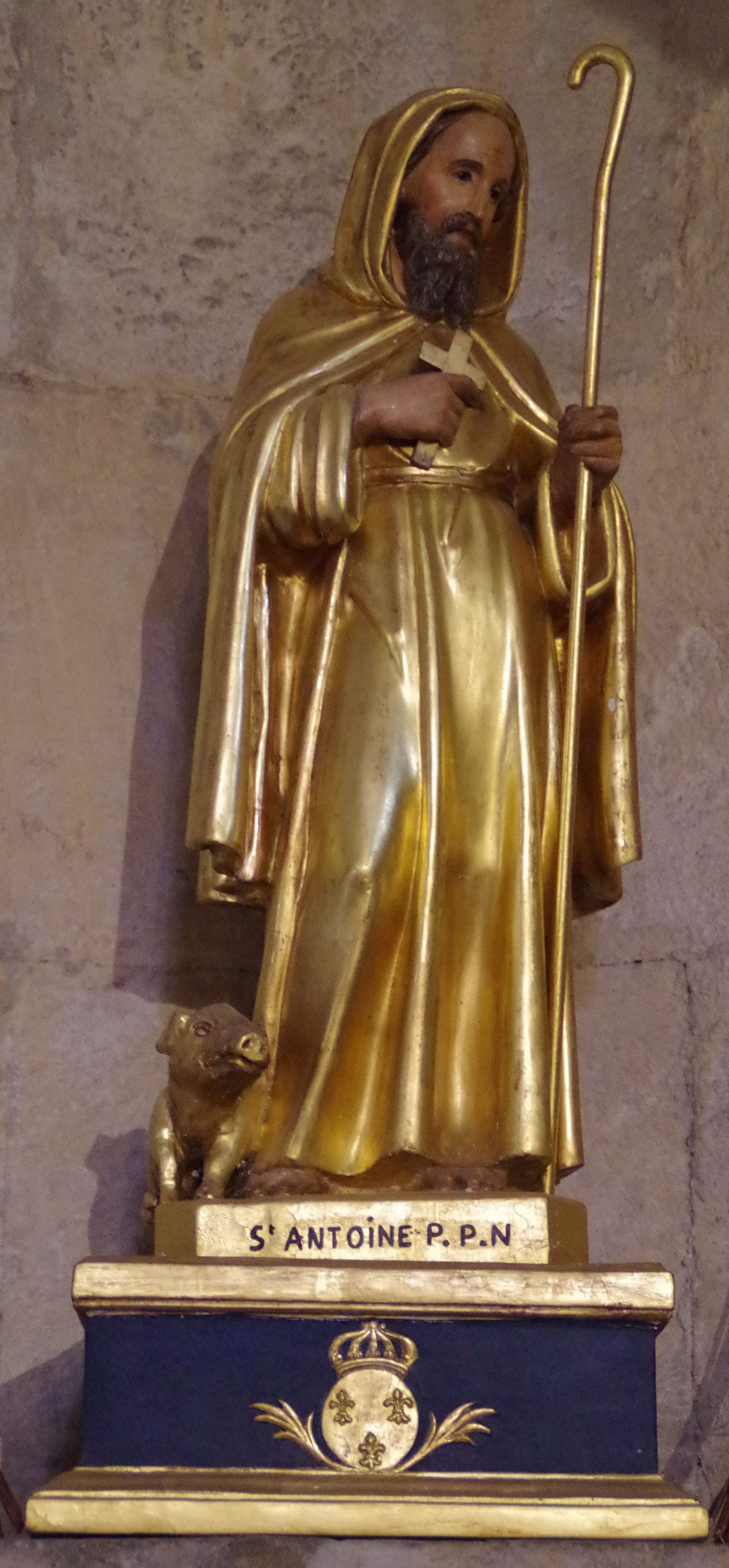 statue : saint Antoine