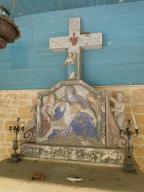 demi-relief : Déploration du Christ