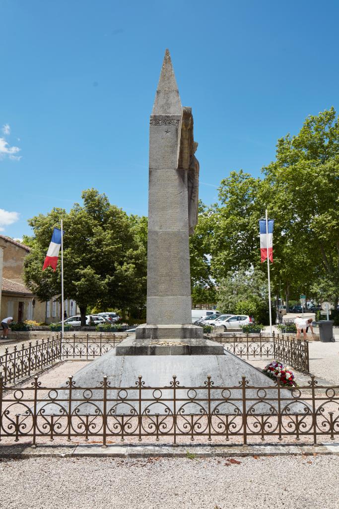 monument aux morts de la guerre de 1914-1918 et de la guerre de 1939-1945