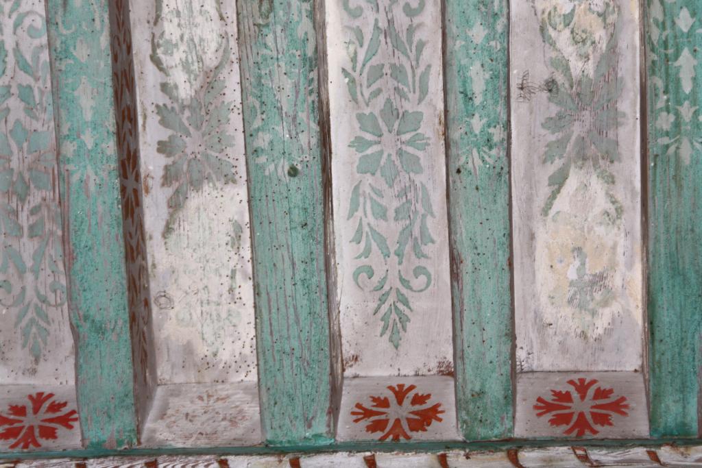 plafond peint du grand salon