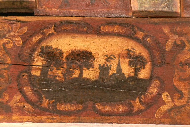 peinture monumentale ; plafond peint