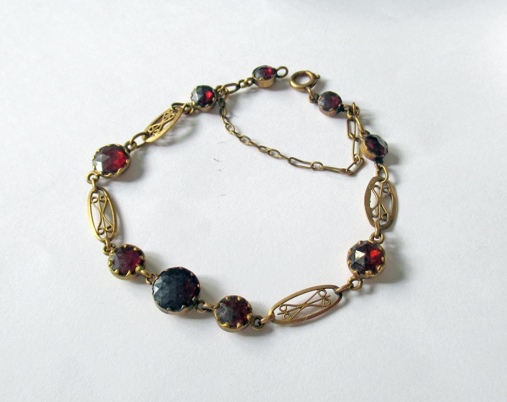 Bracelet avec maillons filigranés