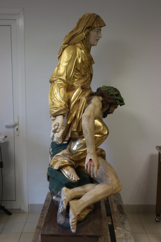 groupé sculpté : Pietà