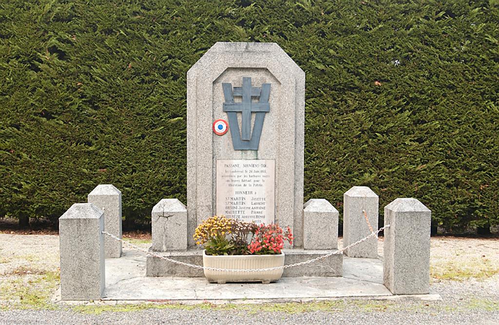 monument commémoratif de la guerre de 1939-1945