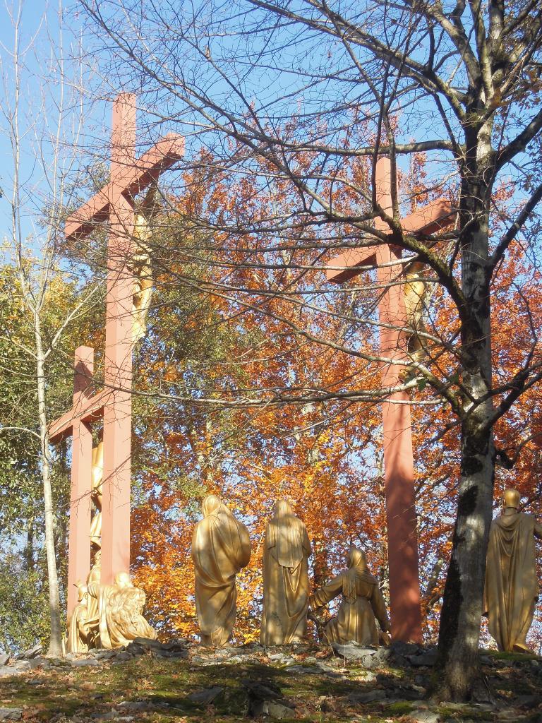 jardin paysager du calvaire dit Chemin de croix des Espélugues