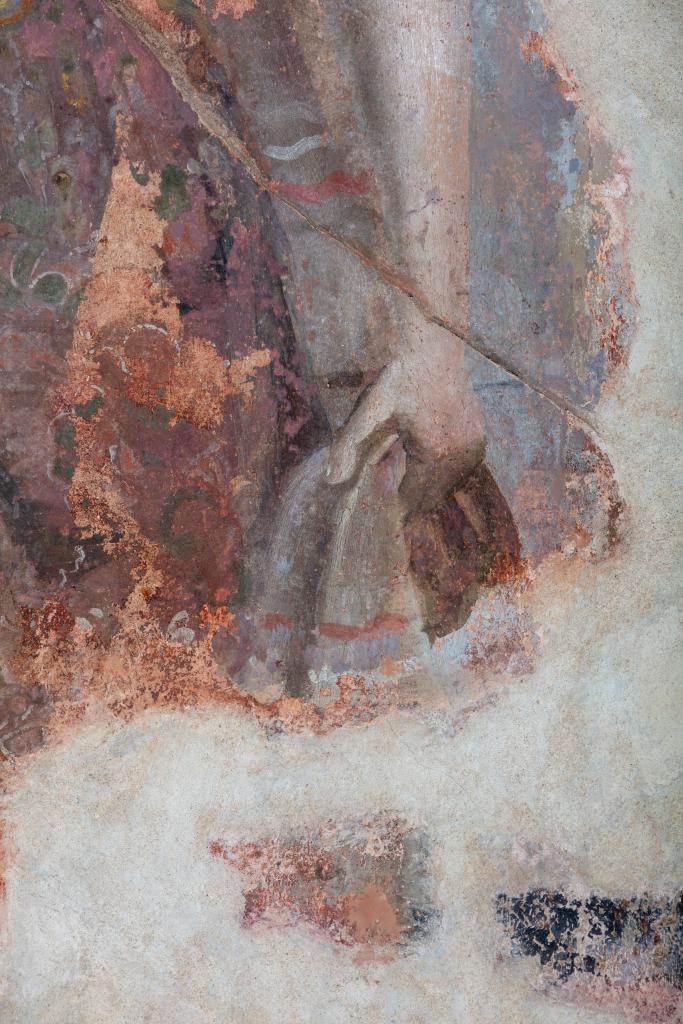 Les peintures murales du studiolo