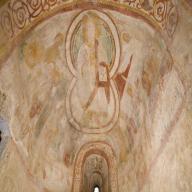 peinture monumentale de l'absidiole