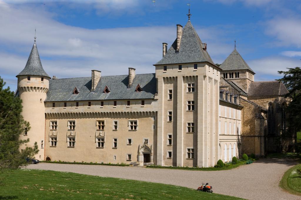 abbaye de cisterciens Notre-Dame de Loc-Dieu, actuellement demeure