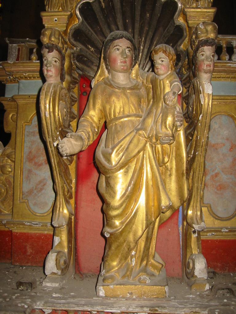 ensemble du maître-autel (autel et tabernacle)