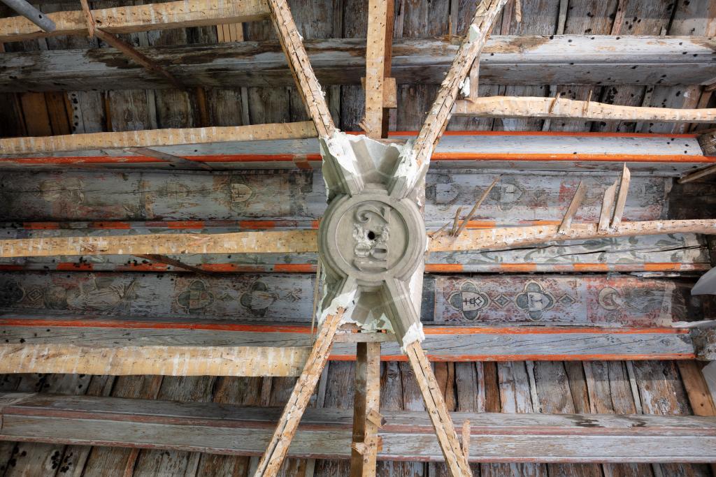 Plafond peint