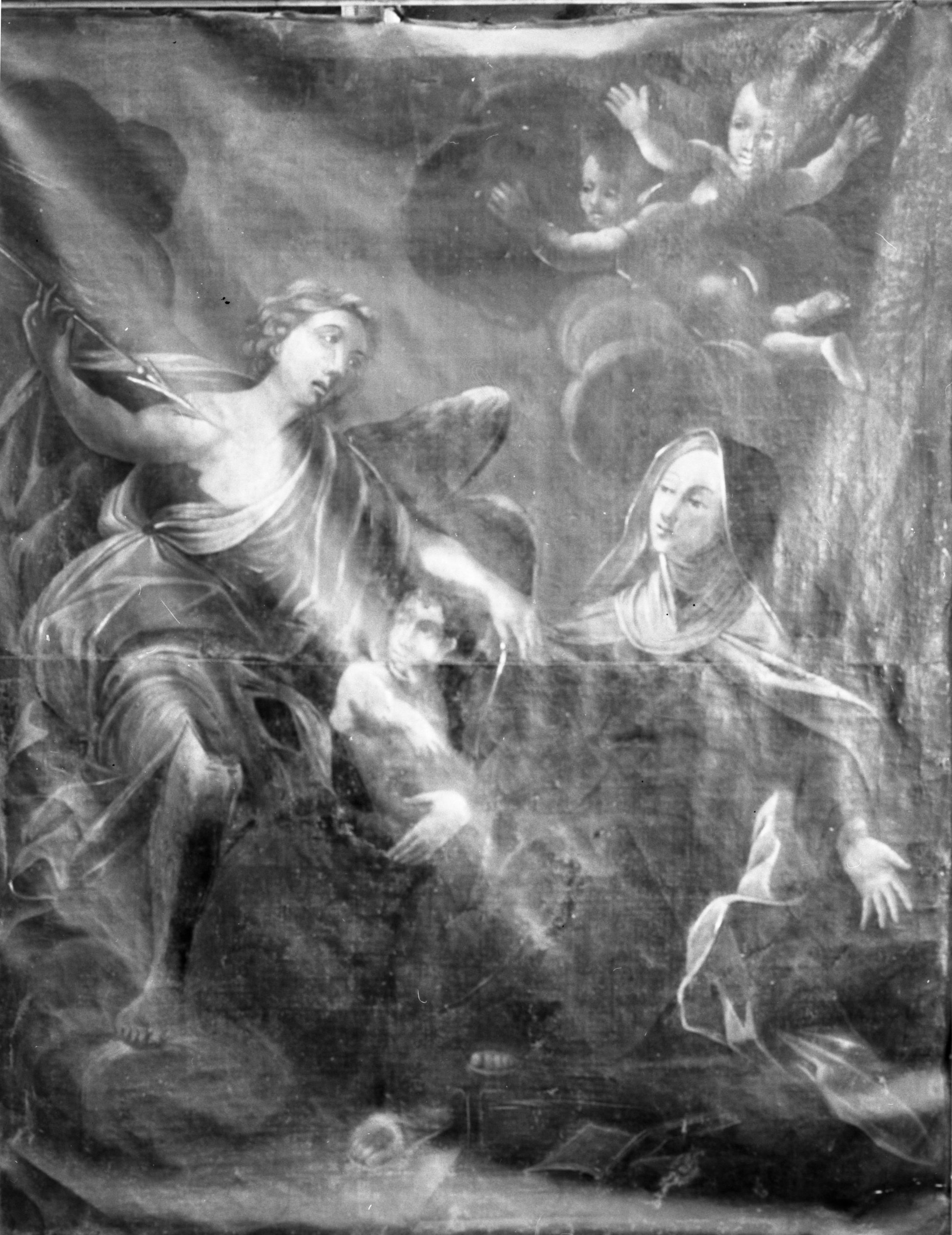 tableau de la Transverbération de sainte Thérèse