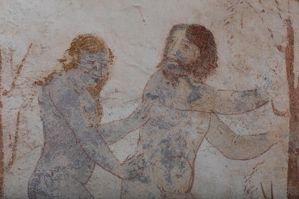 Les peintures monumentales de la chapelle nord