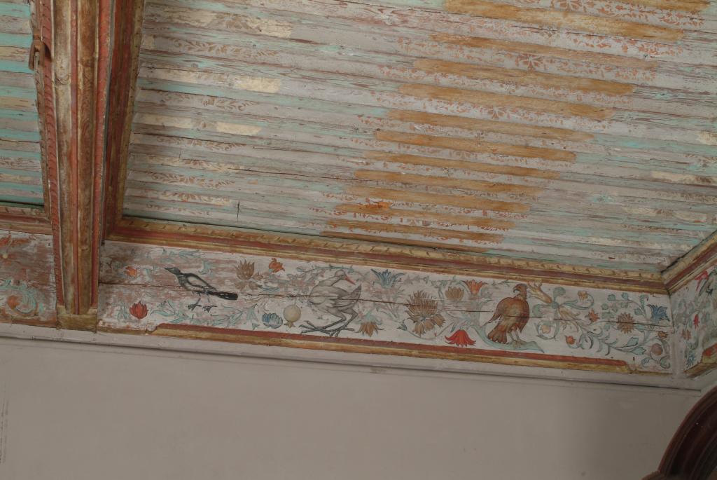 plafond peint du grand salon