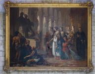 tableau : humilité de sainte Elisabeth de Hongrie