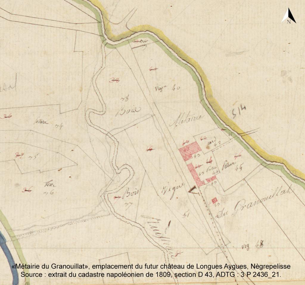 château de Longues-Aygues actuellement établissement médical