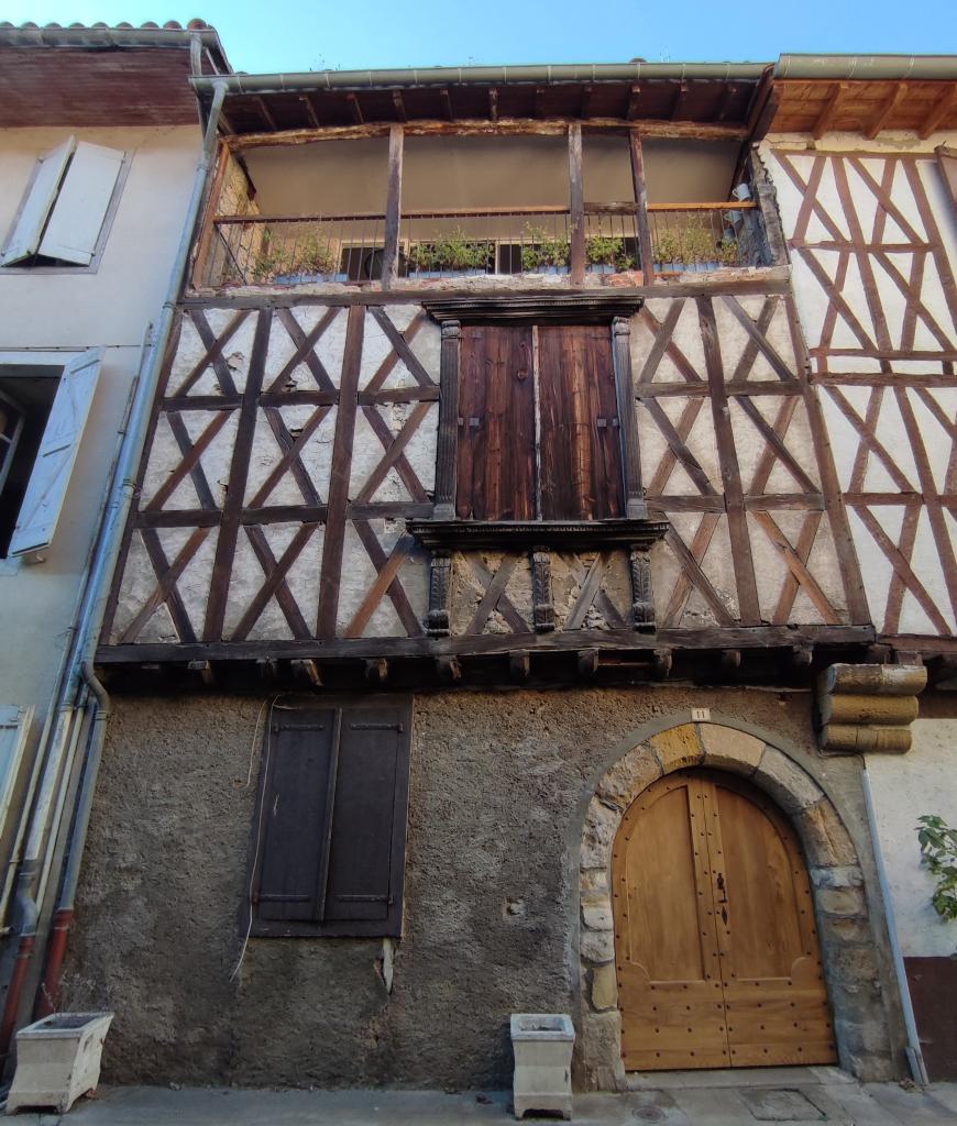 Maison à pans de bois