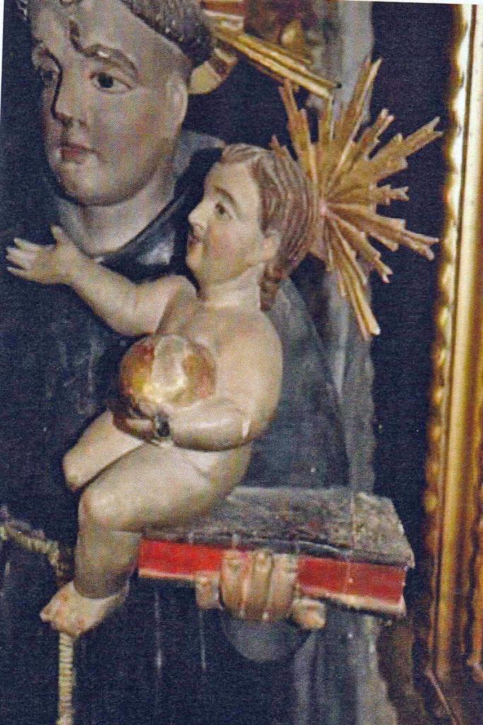 Statue : saint Antoine de Padoue