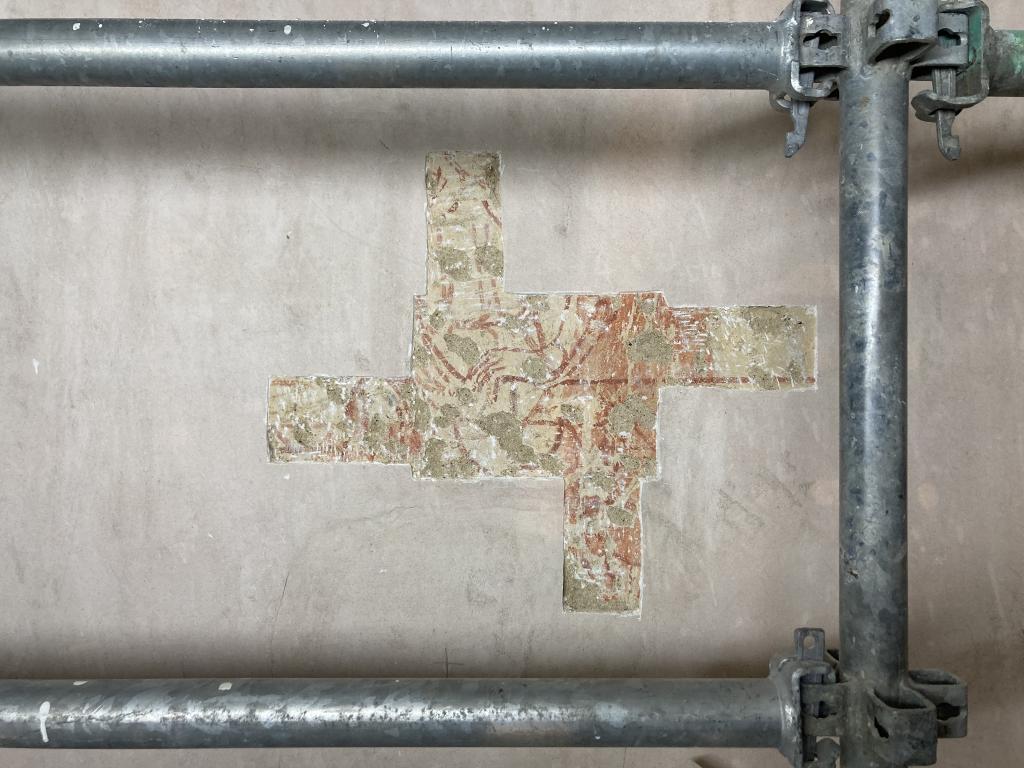 peinture monumentale de la chapelle du Saint-Sépulcre