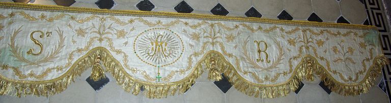 tour d'autel argent