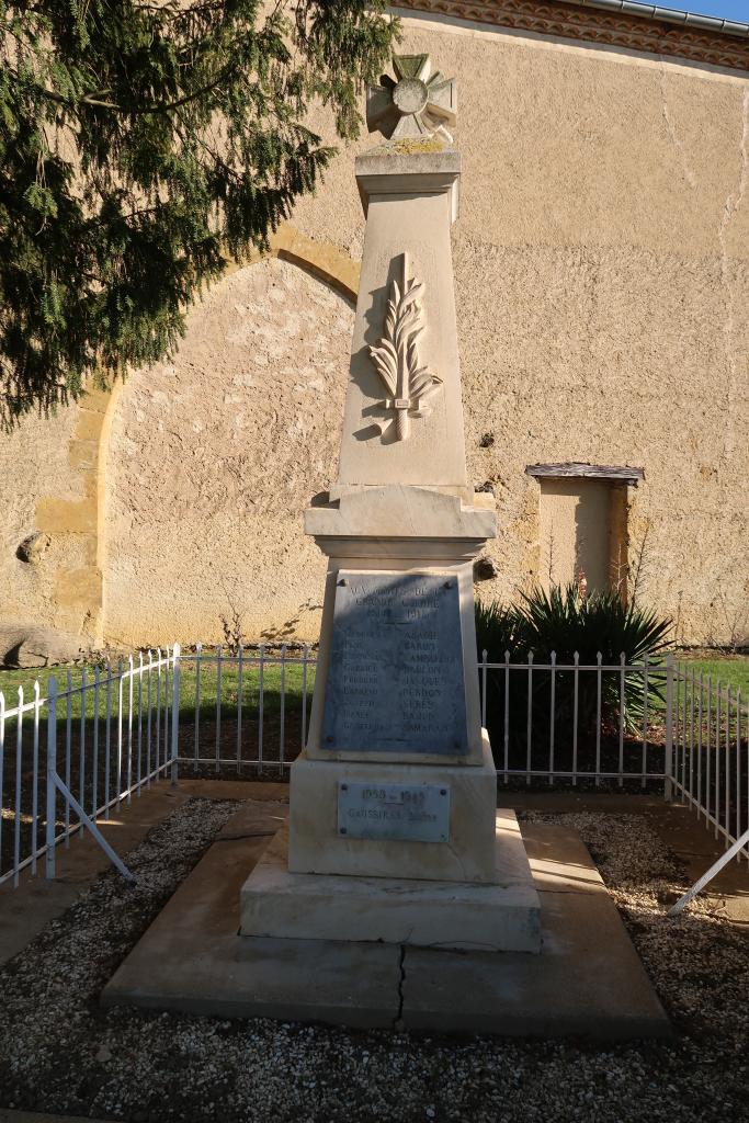 monument aux morts de la guerre de 1914-1918 et de la guerre de 1939-1945