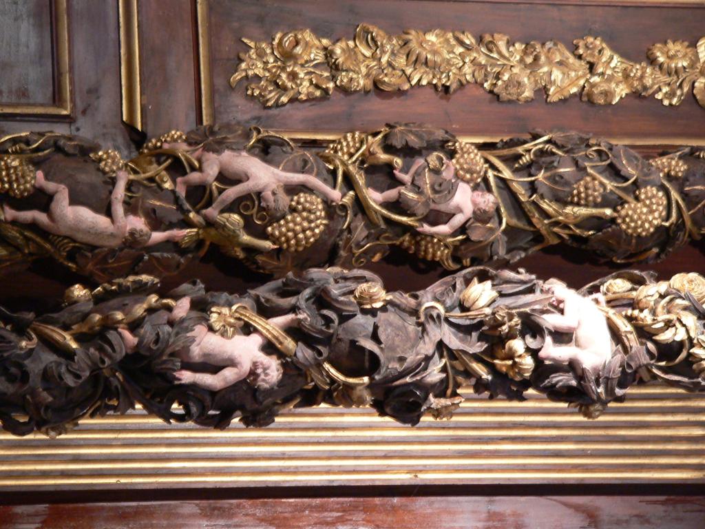 autel secondaire de la Vierge de Pitié : retable