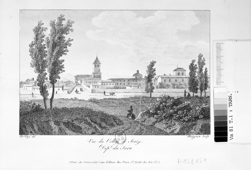 abbaye de bénédictins affiliée à la congrégation de Saint-Maur , école