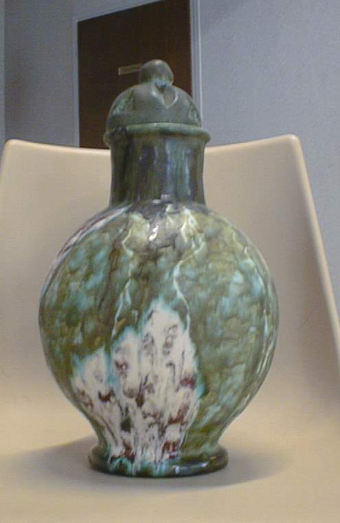 vase décoratif dit potiche