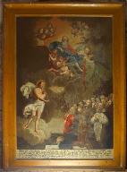tableau : ex voto : Sacré Coeur