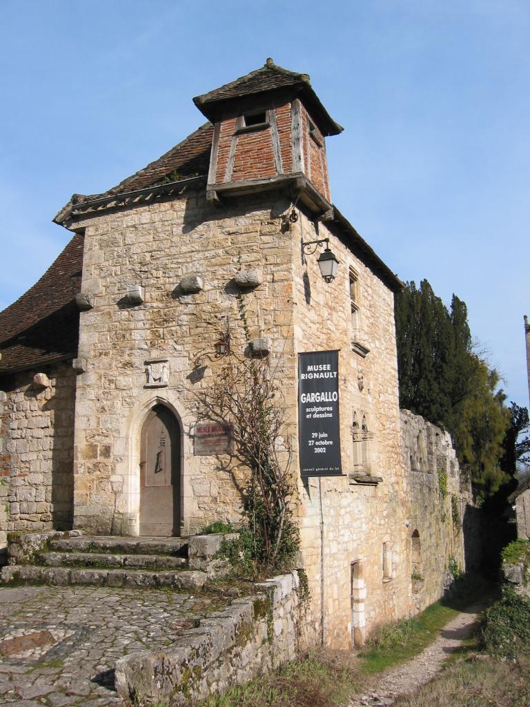 demeure, partie du Château de la Gardette, actuellement musée Rignault