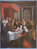 tableau : Présentation de Jésus au temple
