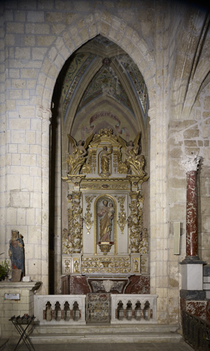 Autel saint Joseph et son retable