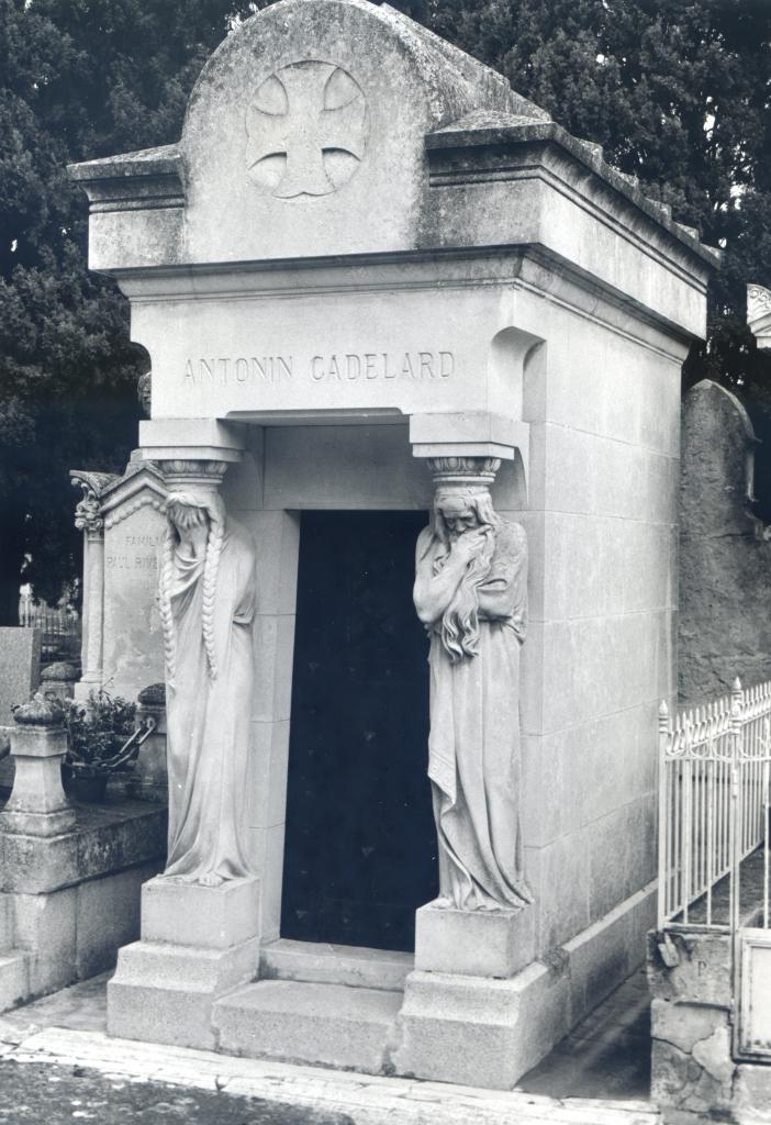 monument sépulcral (1) d'Antonin Cadelard